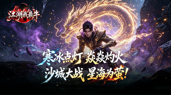 江湖我最牛游戏主视觉
