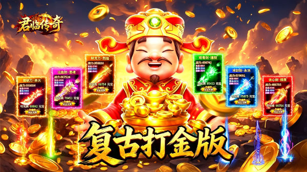 君临传奇游戏主视觉